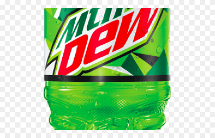 509x481 Mountain Dew Clipart Glass Mountain Dew Logo Black, Bottle, Beverage, Drink HD PNG Download