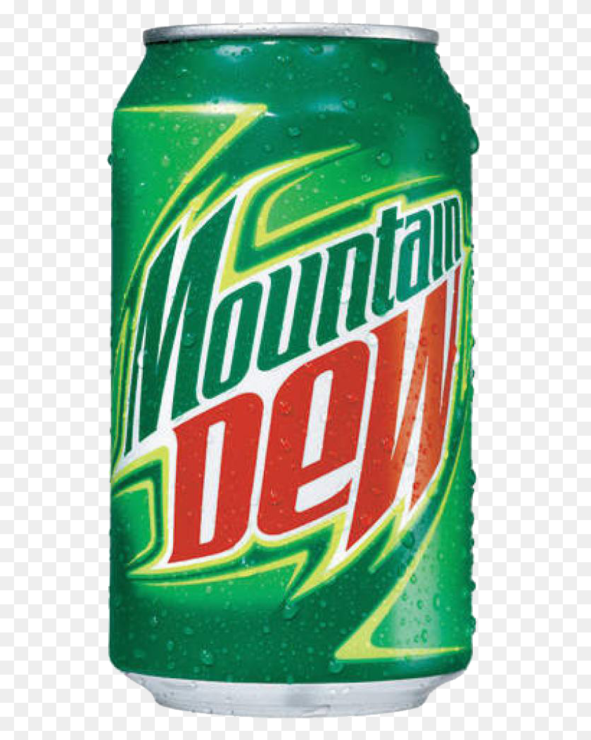 541x993 Mountain Dew Clipart Mountain Dew Can, Tin, Soda, Beverage HD PNG Download