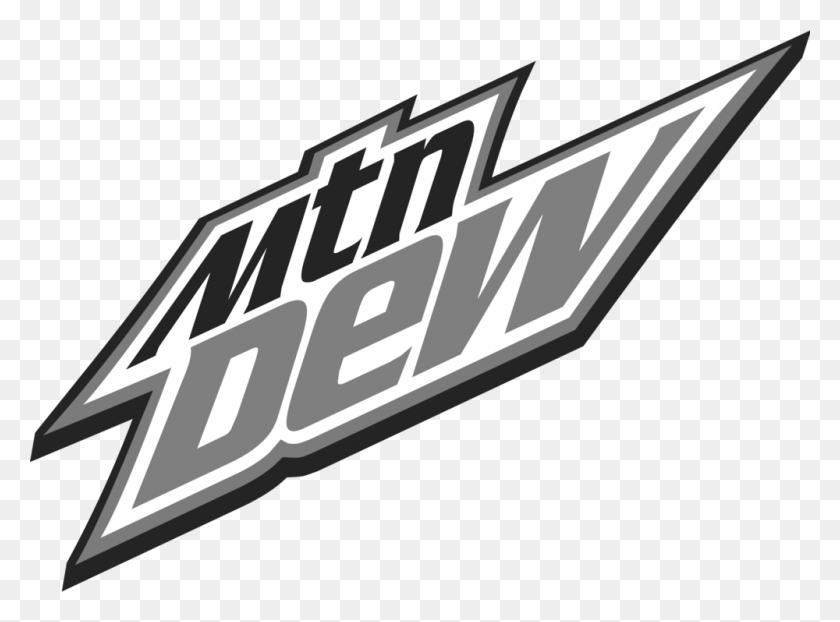 1000x721 Mountain Dew Mountain Dew Black And White, Sport, Sports, Symbol HD PNG Download