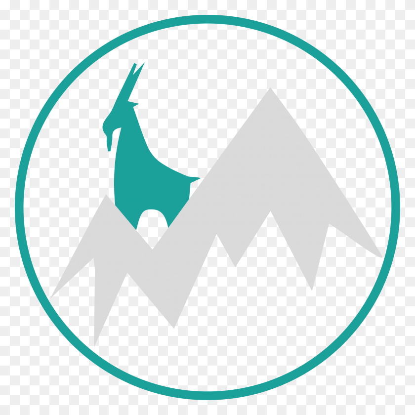 2225x2225 Descargar Png / Logotipo De La Cabra De Montaña Hd Png