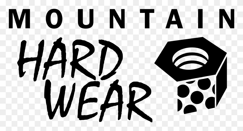 2257x1144 Логотип Mountain Hardwear Bw Логотип Mountain Hardwear, Текст, Досуг, Алфавит Hd Png Скачать