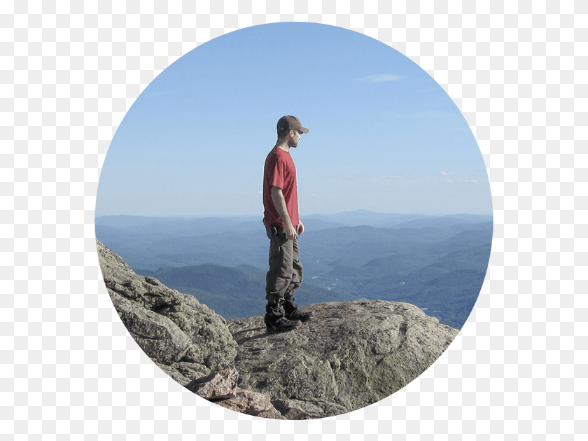 571x570 Mountain Hike Sea, Person, Human, Outdoors HD PNG Download
