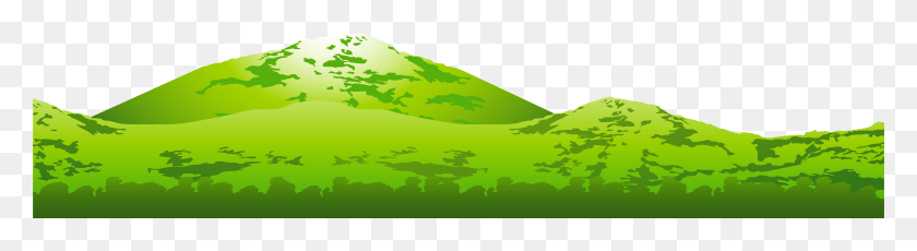 8001x1745 Горная Река Зеленая Гора Клипарт, Растение, Водоросли, Мох Hd Png Скачать