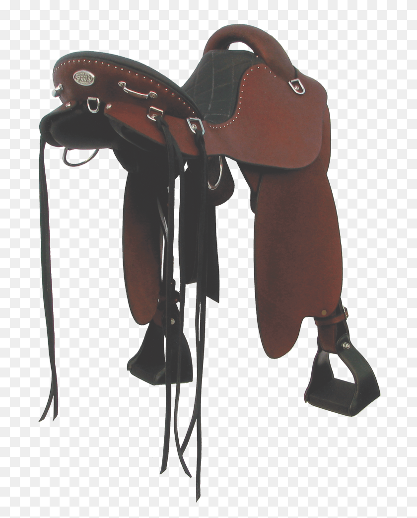 695x983 Mountaineerwestern Trailbossotherside Best Long Distance Horse Saddle HD PNG Download