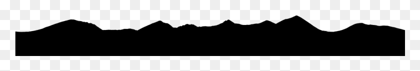 1081x115 Mountains Silhouette Silhouette Black Mountains Transparent, Gray, World Of Warcraft HD PNG Download