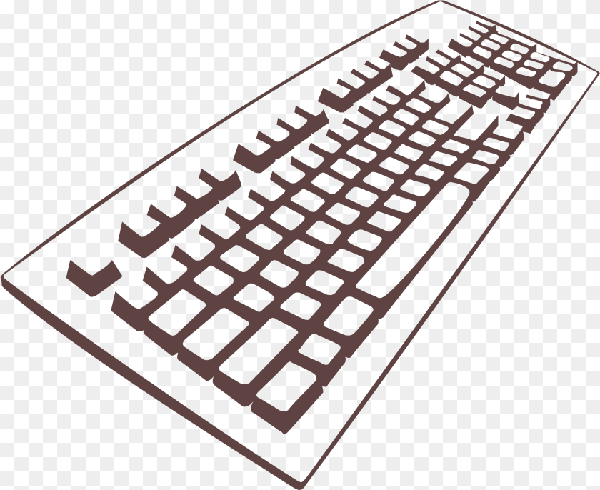 Mouse Clipart Key Board Computer Keyboard Clipart, Computer Hardware, Computer Keyboard, Electronics, Hardware Sticker PNG