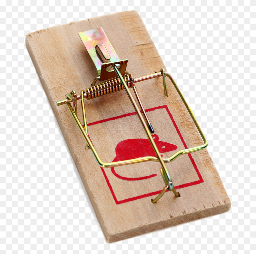 682x774 Mouse Trap Transparent Image Plywood, Wood, Box, Sled HD PNG Download