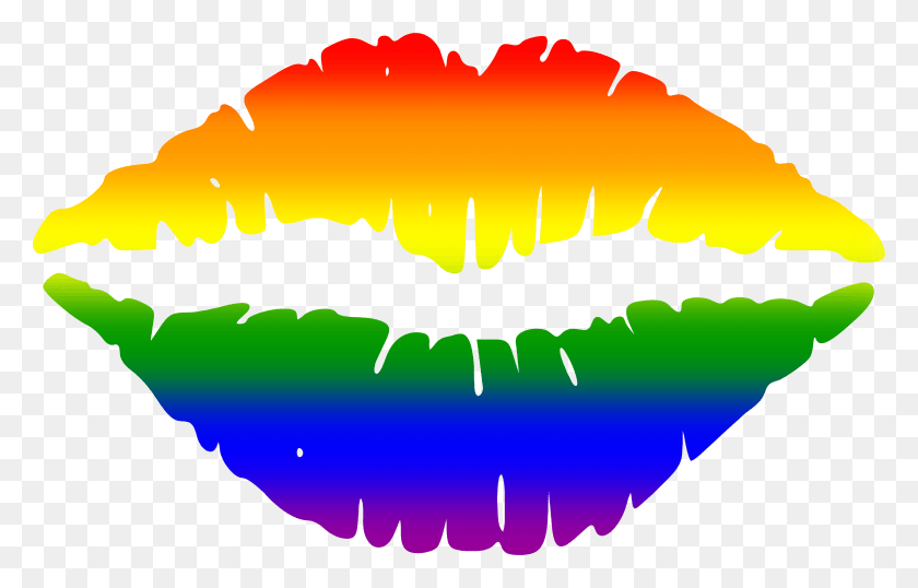 4771x2926 Mouth Gay Lips Flag Rainbow Pride 650612 Lips Clip Art, Nature, Outdoors, Plant HD PNG Download