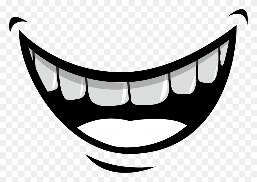 3001x2068 Mouth Lip Tooth Illustration Smile Mouth, Teeth, Sunglasses, Accessories HD PNG Download
