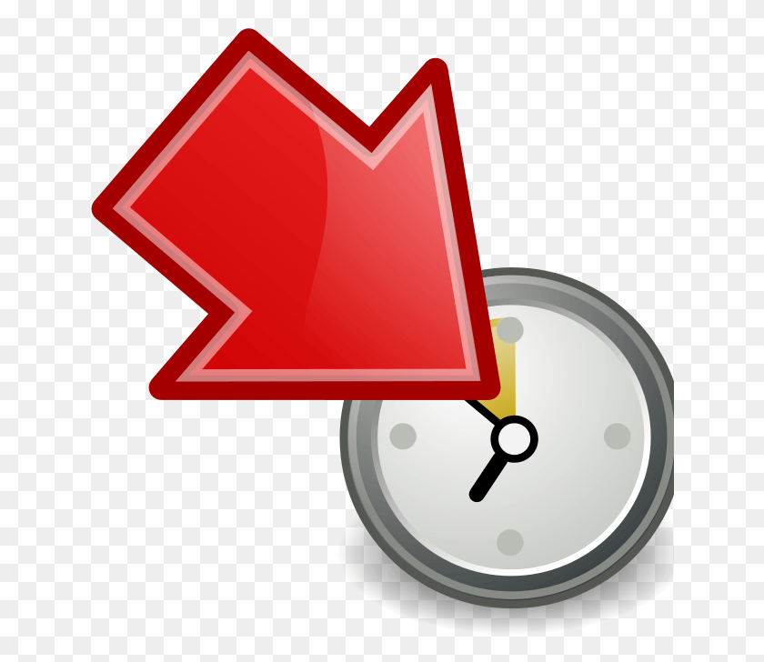 642x668 Move Participant To Waiting Red Icon, Analog Clock, Clock, Machine HD PNG Download