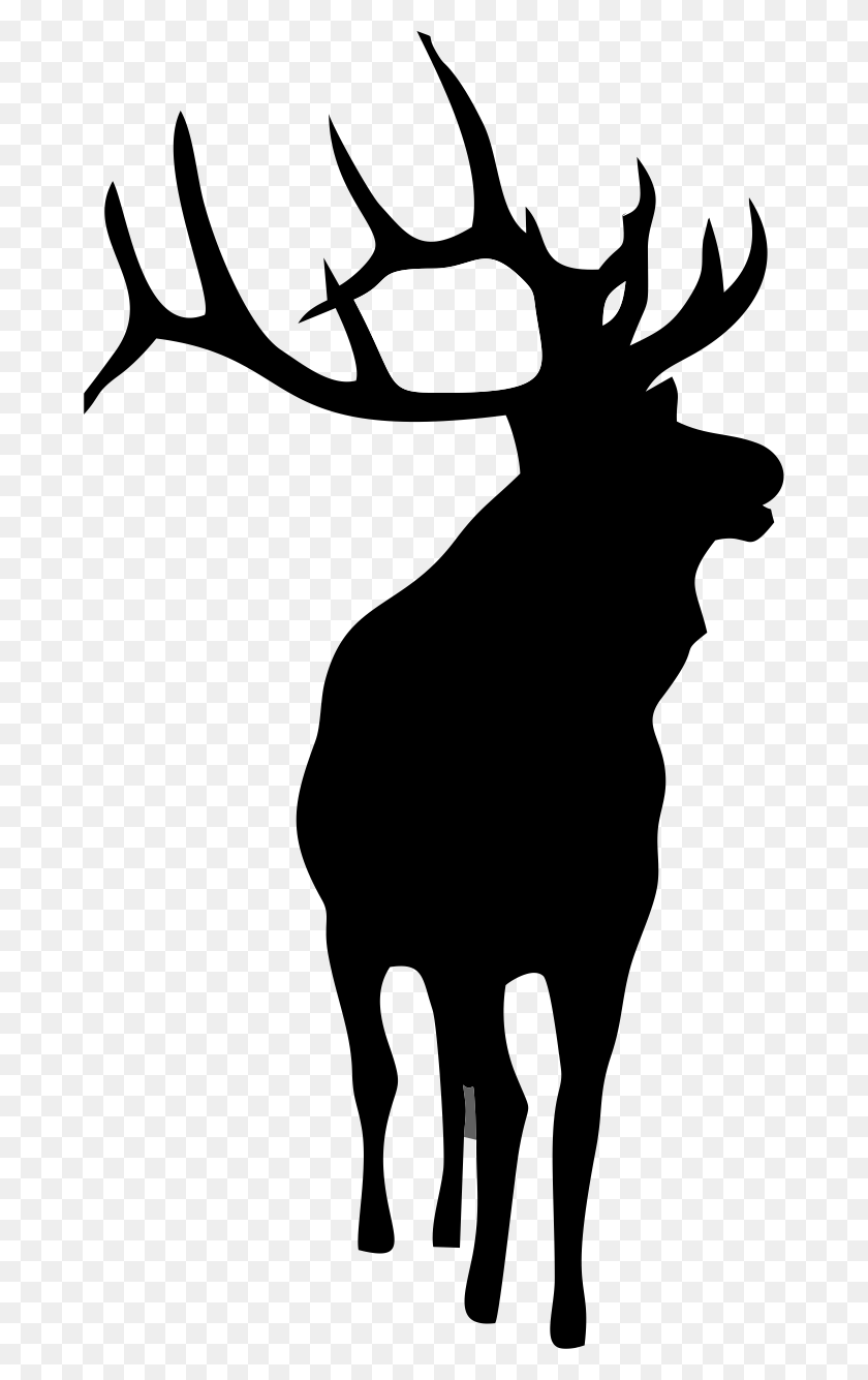 678x1275 Moved Permanently Elk, Stencil, Person HD PNG Download