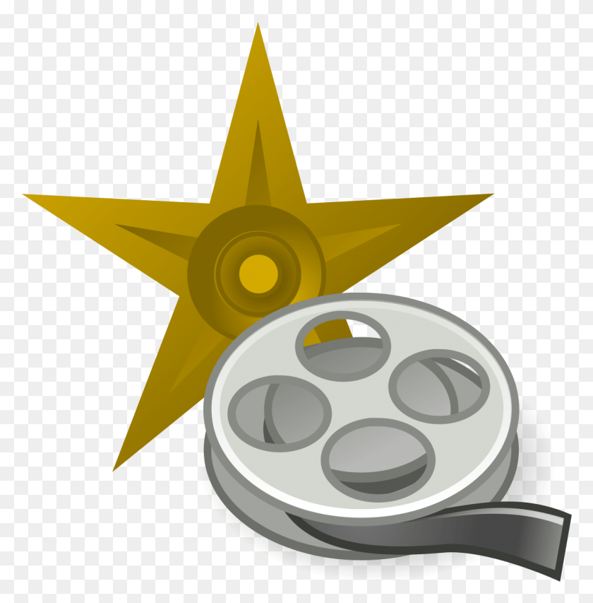 1121x1140 Movie Award Clip Art, Cross, Symbol, Star Symbol HD PNG Download