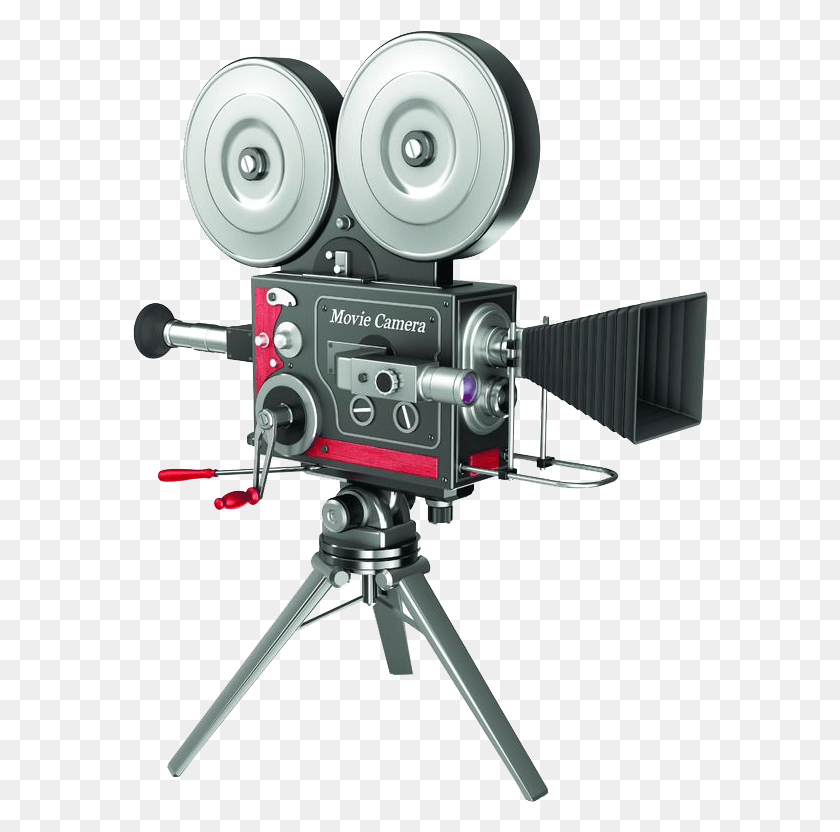 576x772 3D Модель Старой Видеокамеры, Штатив, Камера, Электроника, Ретро-Назначение, Png Скачать