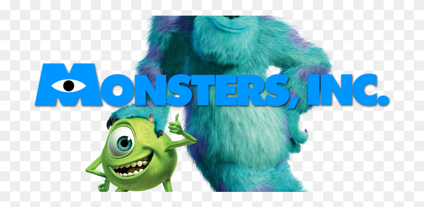 710x351 Movie Club Monsters Inc Monsters Inc Movie Logo, Face, Animal, Wildlife HD PNG Download