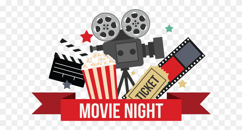 624x394 Movie Night, Food, Popcorn, Reel HD PNG Download