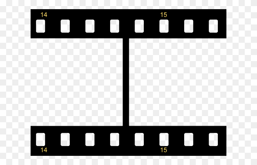 640x480 Movie Reel Border Rd Films, Text, Number, Symbol HD PNG Download