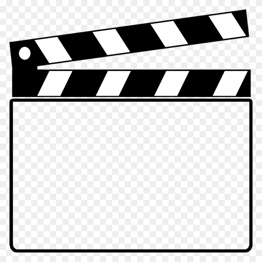 1664x1663 Movies Clipart Clap Clip Art Clapper Board, Text, Word, Fence HD PNG Download