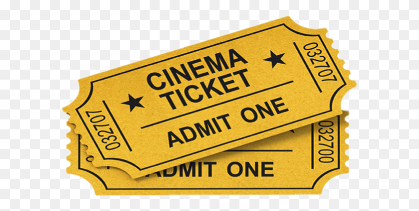595x364 Movieticket Sticker Transparent Movie Ticket, Text, Paper, Ticket HD PNG Download