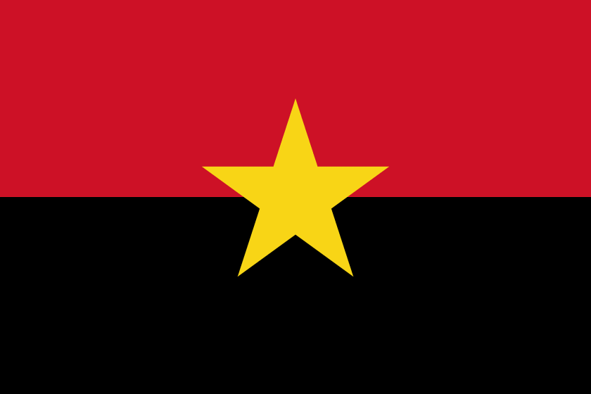 1920x1280 Movimento Popular De De Angola Bandeira Clipart, Star Symbol, Symbol PNG