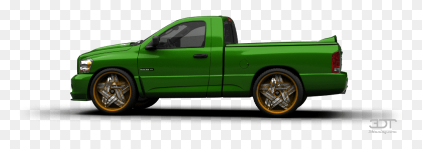 1001x306 Moving Car Gif 3dtuning Of Dodge Ram Srt, Tire, Wheel, Machine HD PNG Download