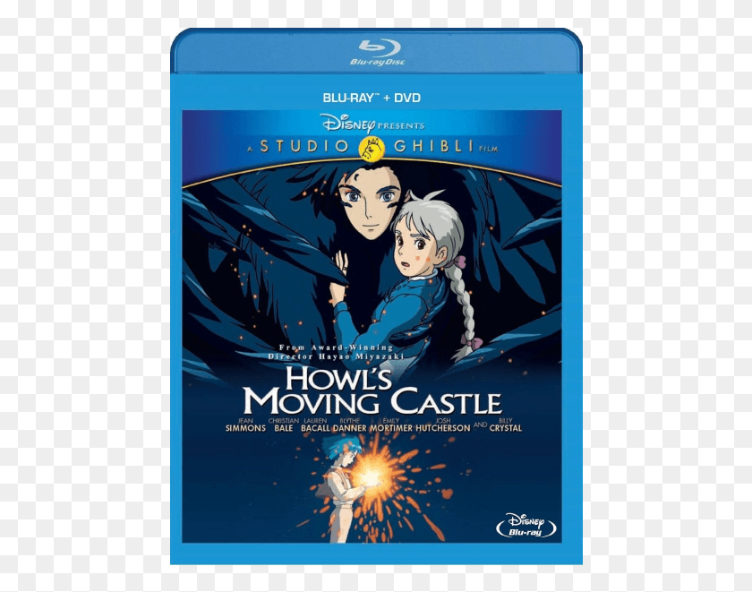 462x601 Moving Castle Blu Ray, Poster, Advertisement, Flyer HD PNG Download