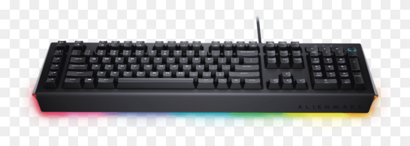 784x242 Moving On Alienware Has A Pair Of Mechanical Keyboards Dell Alienware Advanced Gaming Keyboard Aw568 Rgb, Computer Keyboard, Computer Hardware, Hardware HD PNG Download