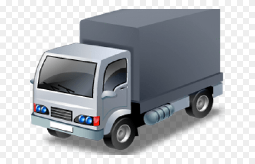 640x480 Moving Truck Cartoon 26 279 X 238 Carwad Transparent Truck Image Cartoon, Vehicle, Transportation, Van HD PNG Download