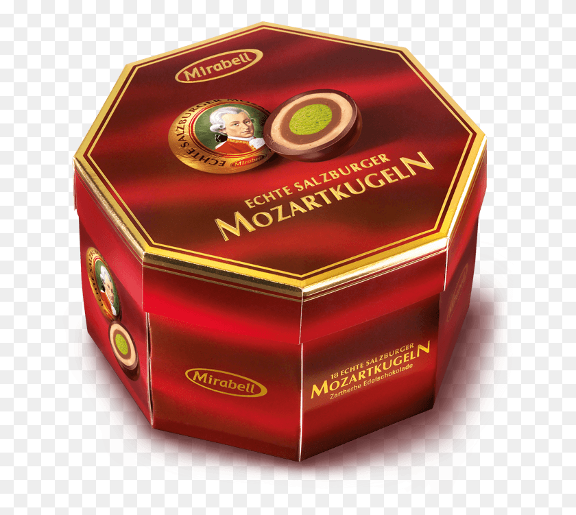 659x691 Mozart Kugeln, Box, Sweets, Food HD PNG Download