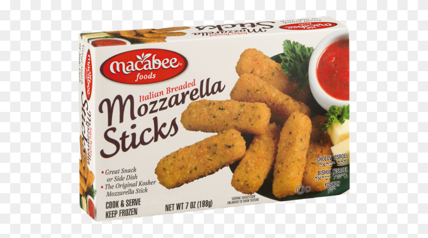535x408 Mozzarella Sticks Macabee Mozzarella Sticks Italian Breaded, Nuggets, Fried Chicken, Food HD PNG Download