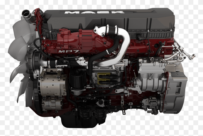 1328x860 Mp 7 Mack Mp7 Fuel System Diagram, Engine, Motor, Machine HD PNG Download