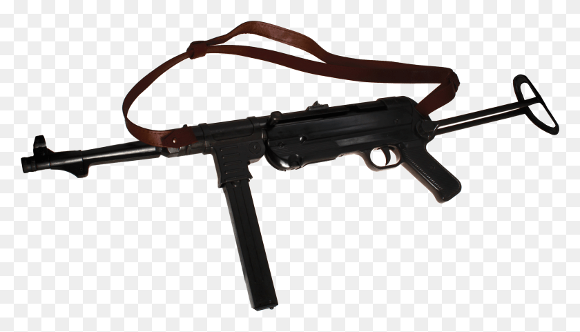 3160x1707 Mp Images Free Tommy Gun Armas Mp40 Assault Rifle, Weapon, Weaponry, Machine Gun HD PNG Download