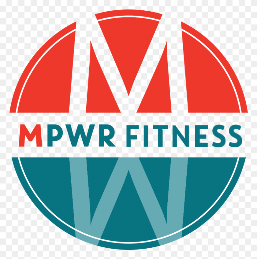 793x801 Mpwr Fitness Logo Circle, Symbol, Trademark, Badge HD PNG Download