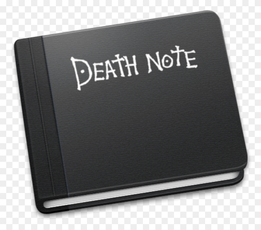 854x744 Mq Black Death Deathnote Note Death Note, Computer, Electronics, Passport HD PNG Download