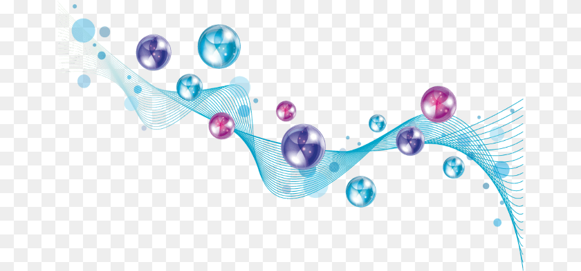 676x393 Mq Blue Bubbles Swirls Decorate Pearls, Sphere, Graphics, Art, Accessories Clipart PNG