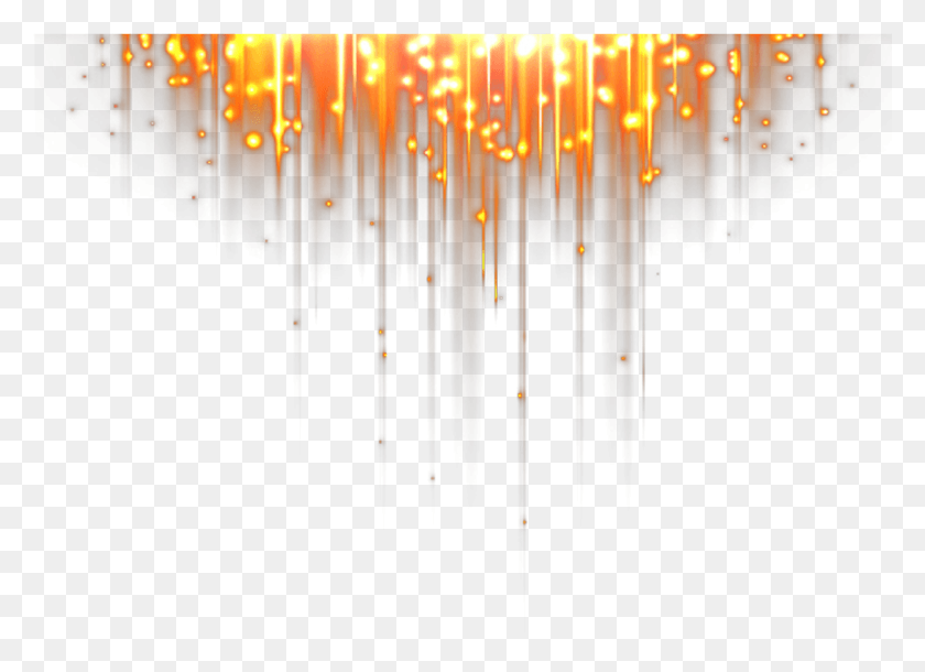 1013x715 Mq Gold Light Lights Border Orange, Lighting, Candle, Flare HD PNG Download