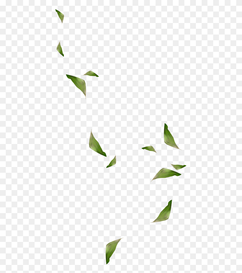 457x888 Mq Зеленые Листья Листья Падают Украшения Фоновой Иллюстрации, Лист, Растение, Цветок Hd Png Скачать