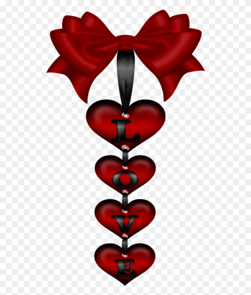 535x927 Mq Red Bow Bows Ribbon Heart Hearts Love Hanging Love Transparent, Lamp, Ornament, Pattern HD PNG Download
