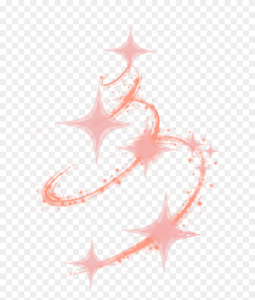 679x928 Mq Star Stars Glitter Glittery Red Swirl Swirls Illustration, Ornament, Symbol, Fractal HD PNG Download