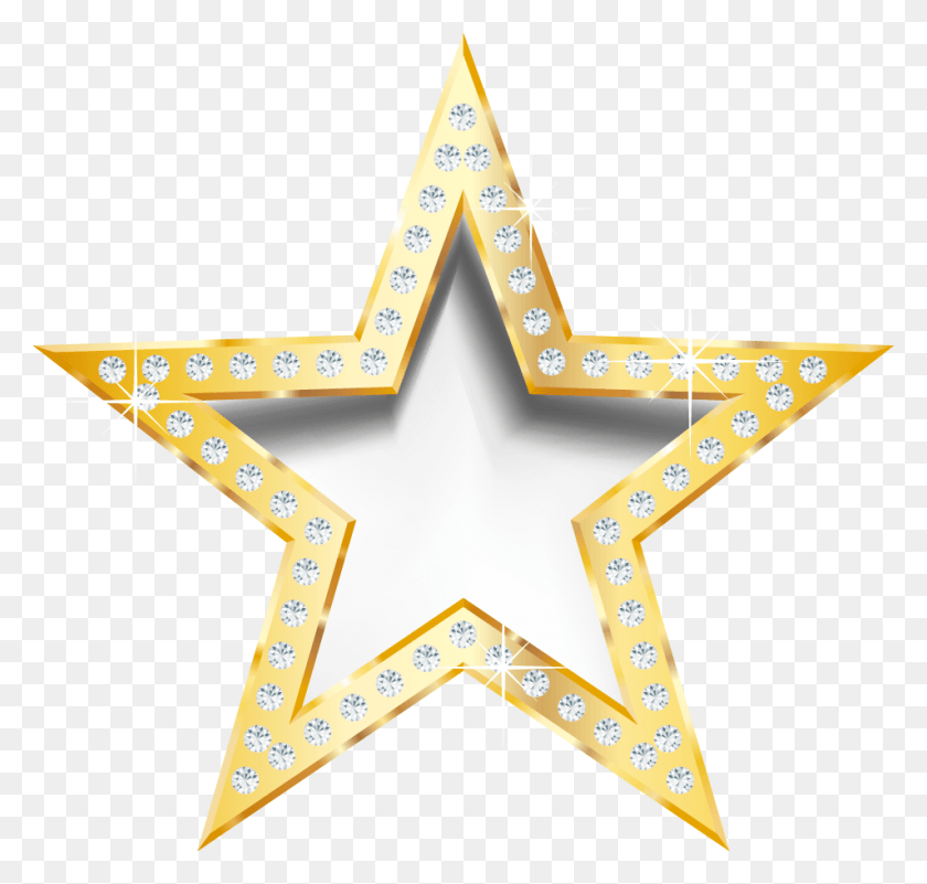 953x906 Mq Star Stars Glow Light Gold 3d 3deffect Washington County Maryland Flag, Cross, Symbol, Star Symbol HD PNG Download