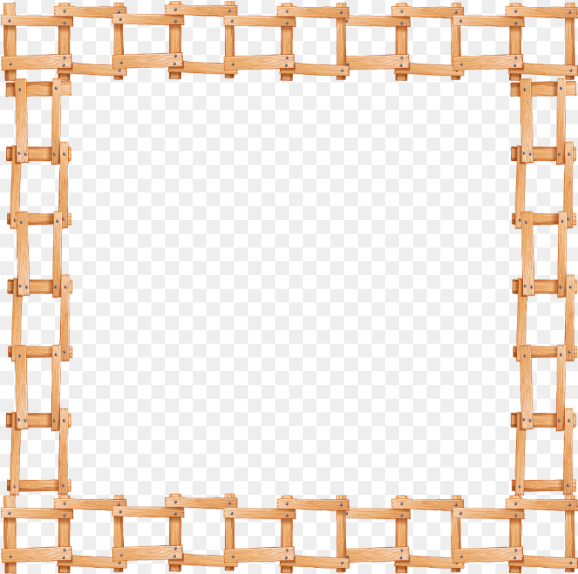 925x920 Mq Wood Woods Frame Frames Border Borders Border Design With Animals, Home Decor, Texture Sticker PNG