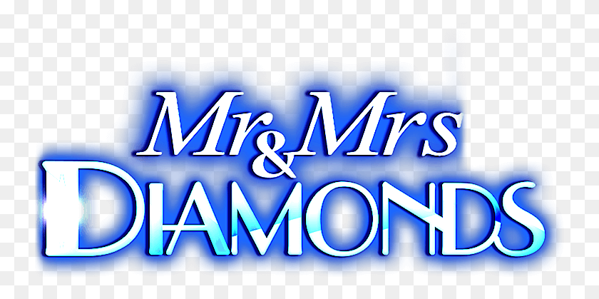 743x359 Mr Amp Mrs Diamonds Graphic Design, Alphabet, Text, Word HD PNG Download