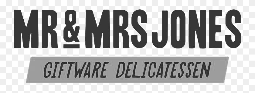 751x247 Mr And Mrs Jones Exists For Thoughtful People And Our Black And White, Text, Number, Symbol HD PNG Download