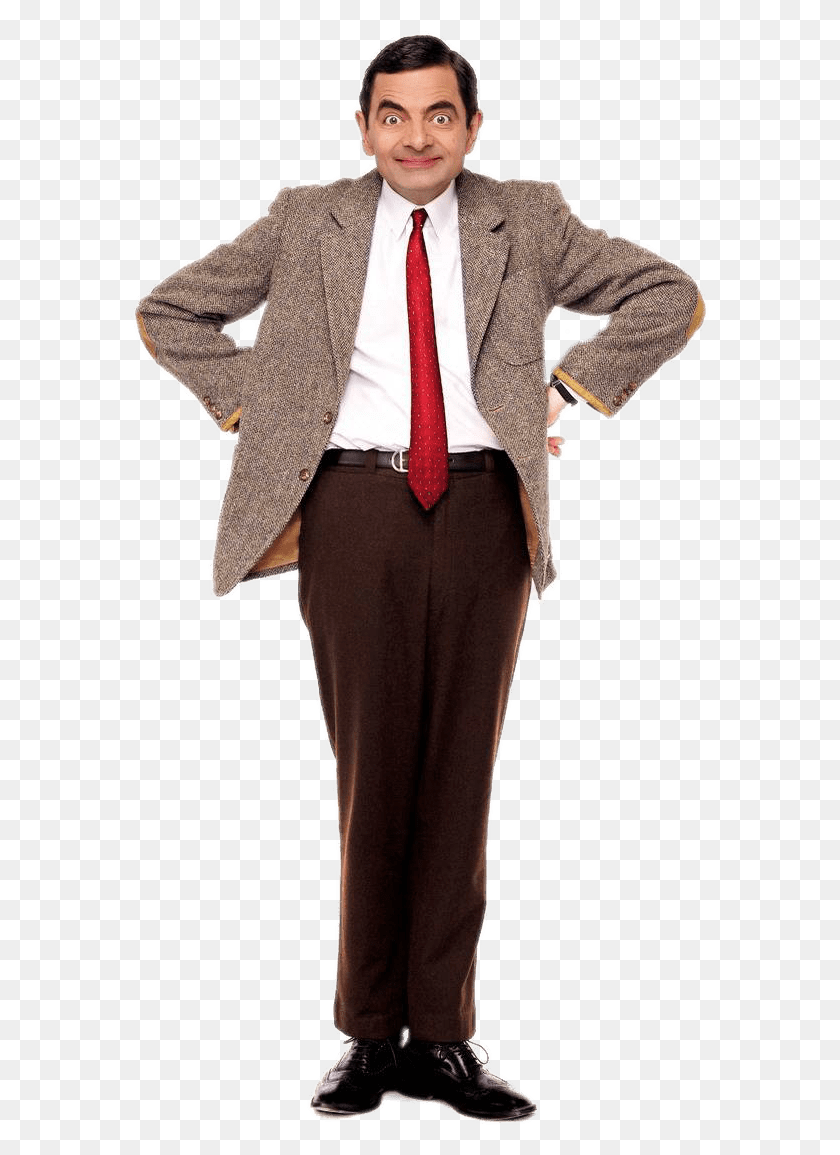 579x1095 Mr Bean Full Mr Bean Movie Poster, Tie, Clothing, Sleeve HD PNG Download