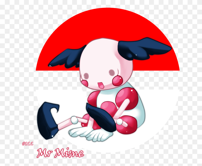 659x630 Mr Mime Cute, Face, Text, Label HD PNG Download