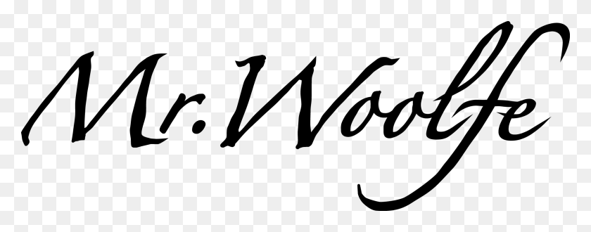 2241x778 Mr Woolfe Watches Calligraphy, Gray, World Of Warcraft HD PNG Download