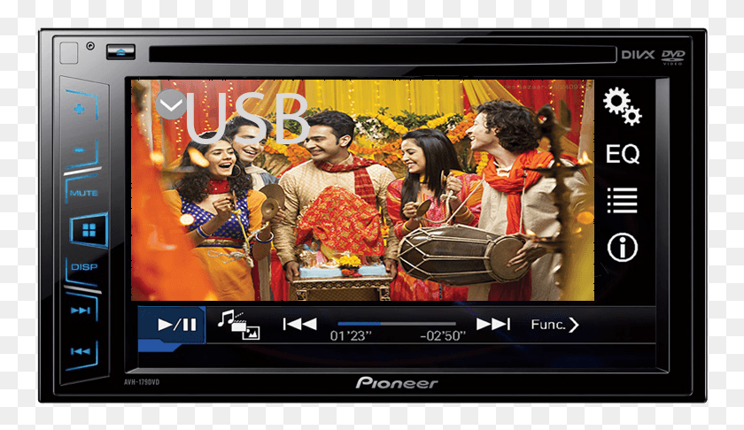 758x426 Mrp 14990 Pioneer Avh, Monitor, Screen, Electronics HD PNG Download