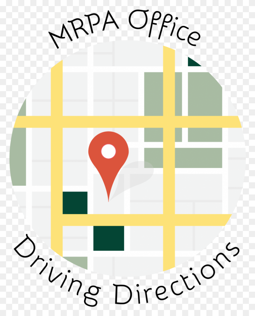 805x1012 Mrpa Office Driving Directions Flat Map Ui, Label, Text, Light Descargar Hd Png