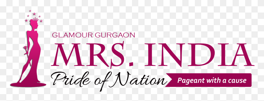 2130x718 Mrs India Pride Of Nation, Text, Alphabet, Word HD PNG Download