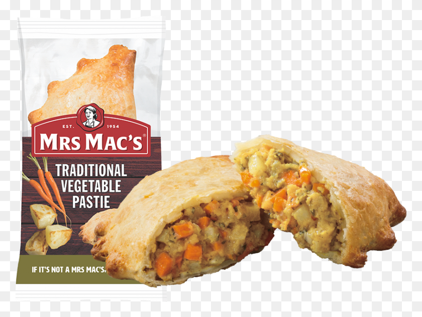 842x617 Mrs Macs Vegetable Pastie, Burrito, Food, Burger HD PNG Download