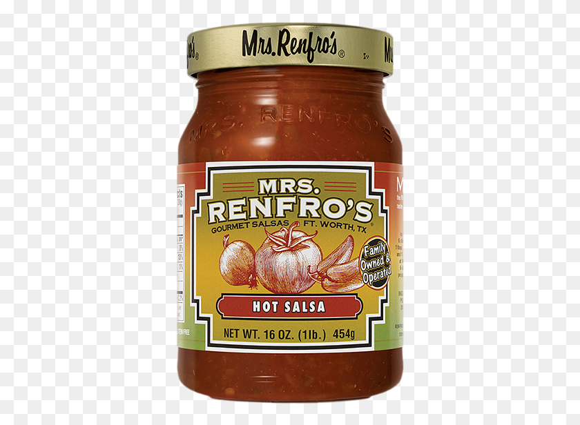332x556 Mrs Renfro39s Jalapeno Salsa, Food, Ketchup, Label HD PNG Download